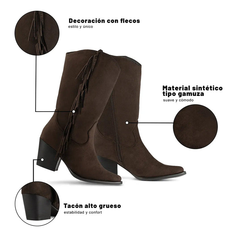 Botas Taco Mujer WEIDE HX535