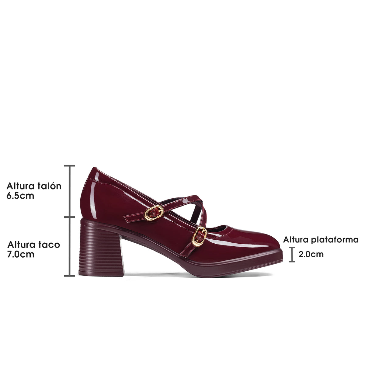 Zapatos Mary Jane MUJER WEIDE GH220