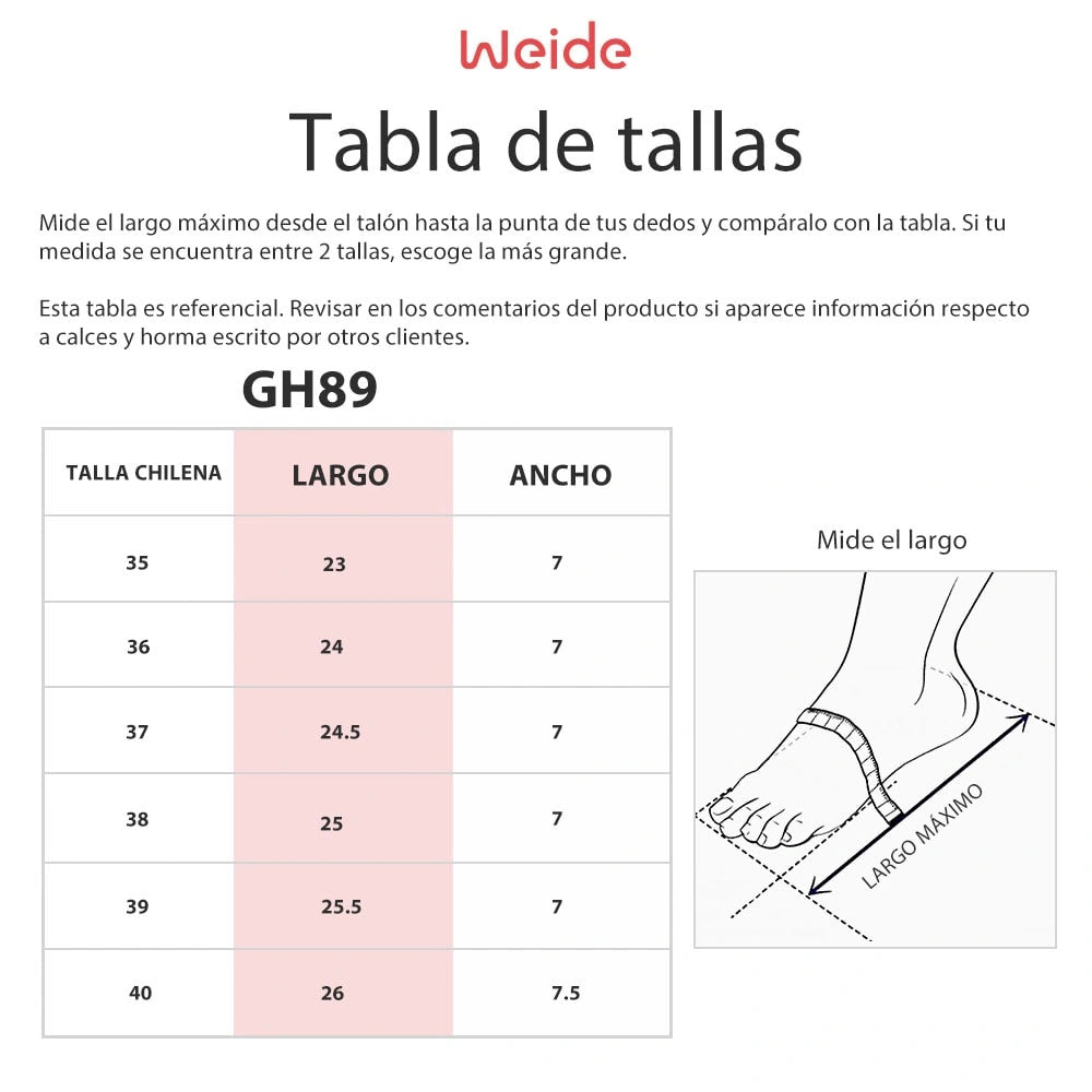 Mocasin Mujer Zoelia Negro Weide