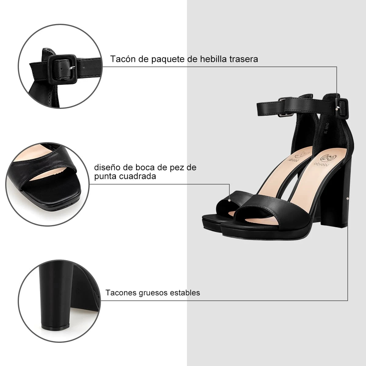 Sandalias Fiesta Mujer Cristina Weide