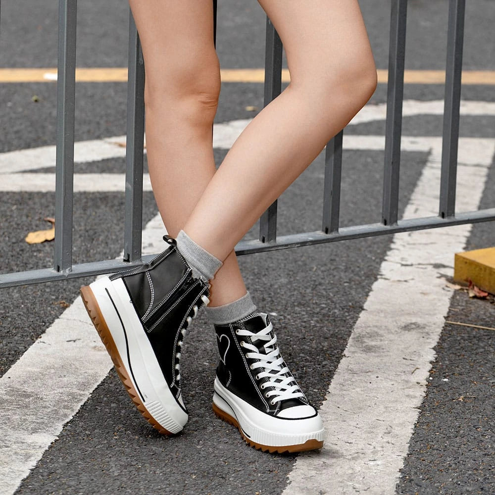 BOTINES MUJER PLATAFORMA WEIDE HX502
