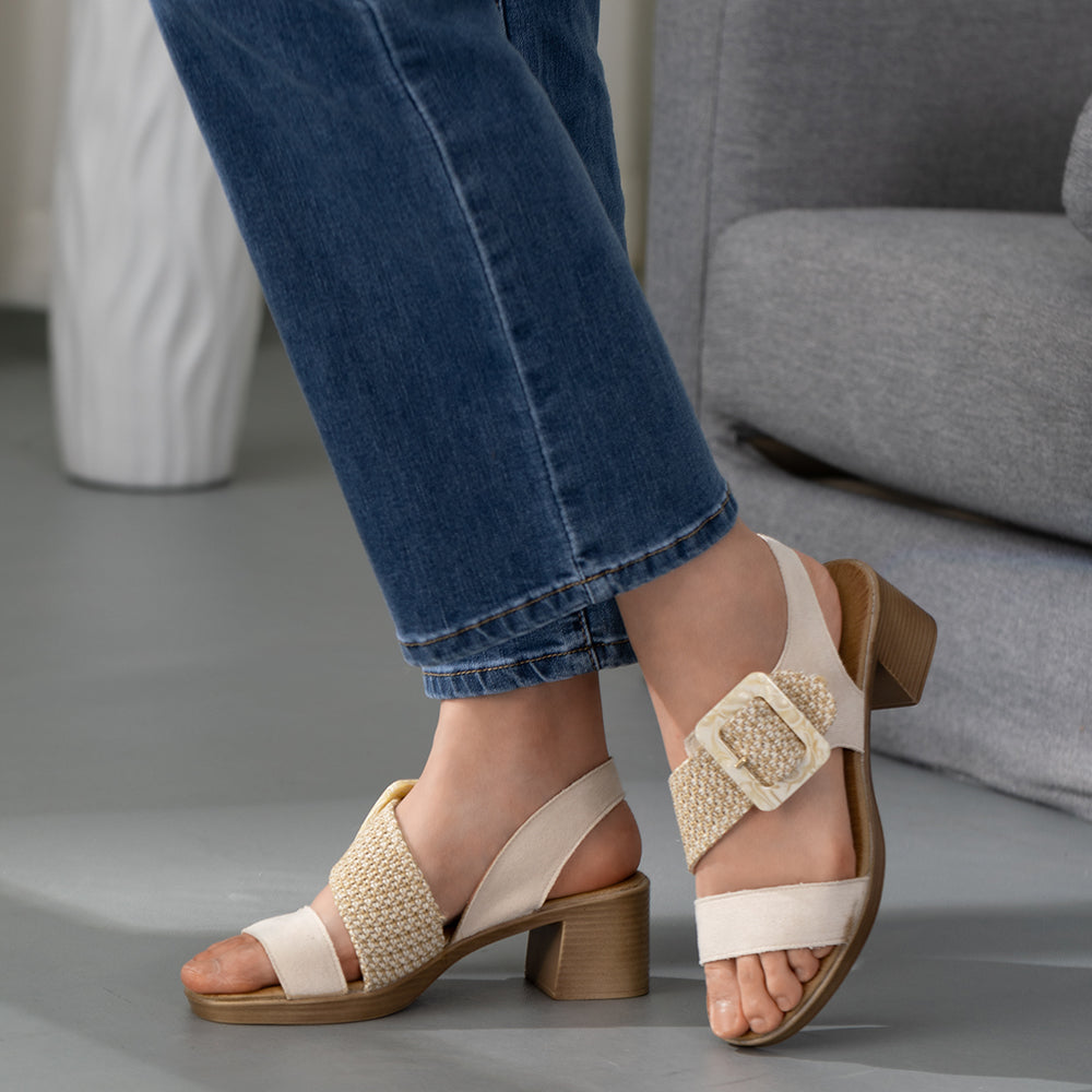 SANDALIAS MUJER TACO WEIDE JN705