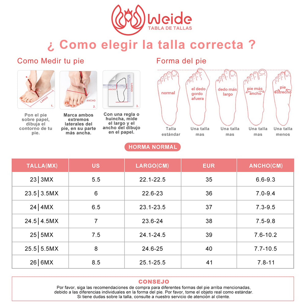 SANDALIAS MUJER TACO WEIDE JN705