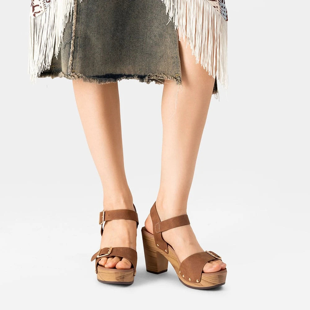 SANDALIAS MUJER TACO WEIDE JS58