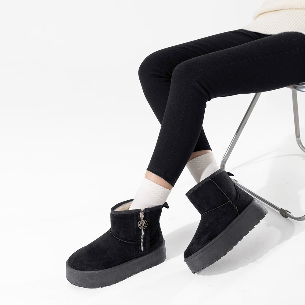 BOTAS DE NIEVE MUJER NEGRO WEIDE LT121