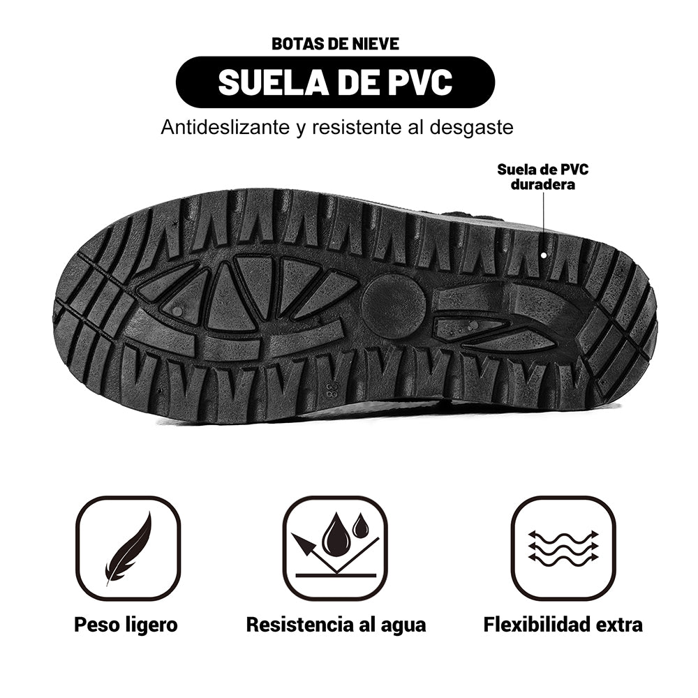 BOTAS DE NIEVE MUJER NEGRO WEIDE LT121