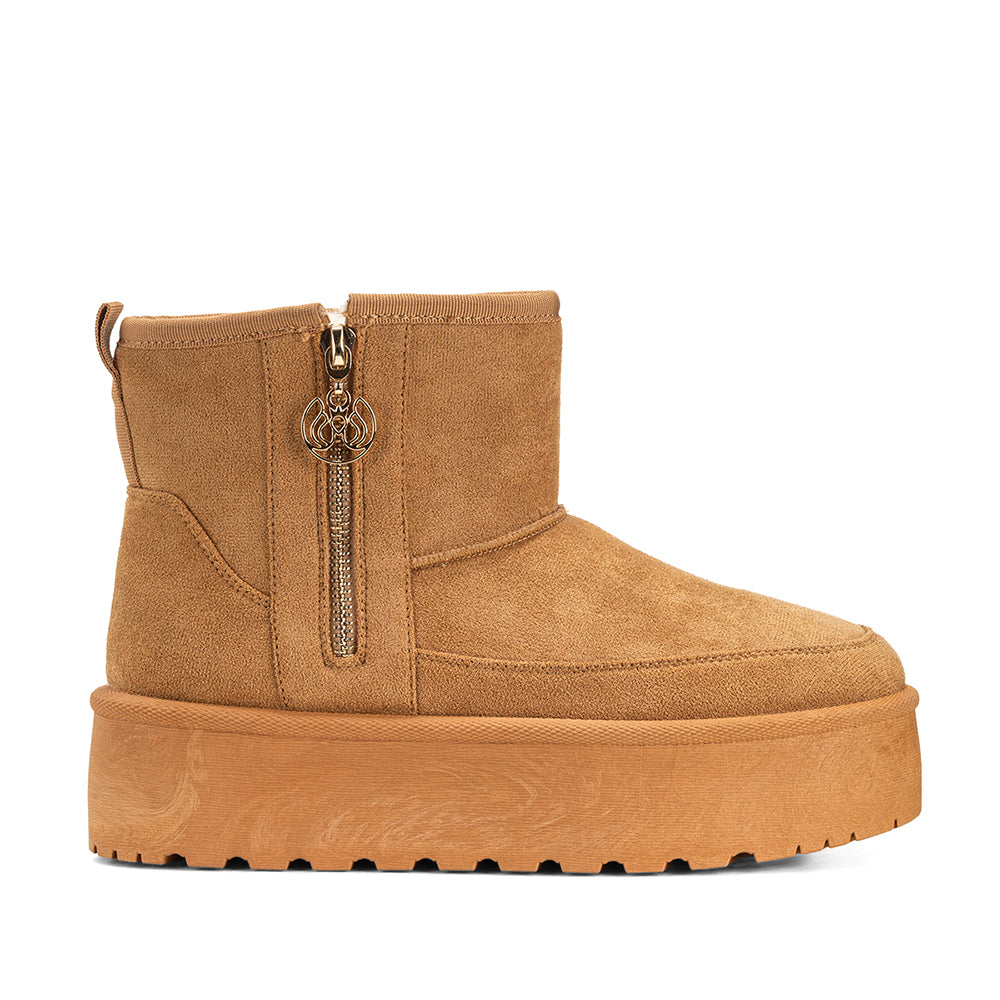 BOTAS DE NIEVE MUJER CAMEL WEIDE LT121