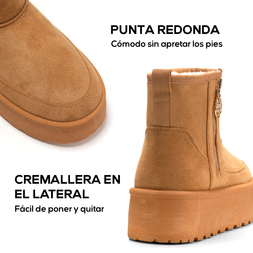 BOTAS DE NIEVE MUJER CAMEL WEIDE LT121
