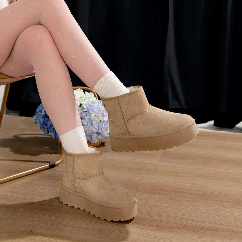 BOTAS DE NIEVE MUJER CAQUI WEIDE LT122