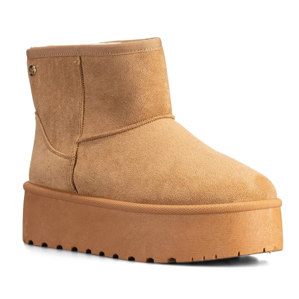 BOTAS DE NIEVE MUJER CAMEL WEIDE LT122