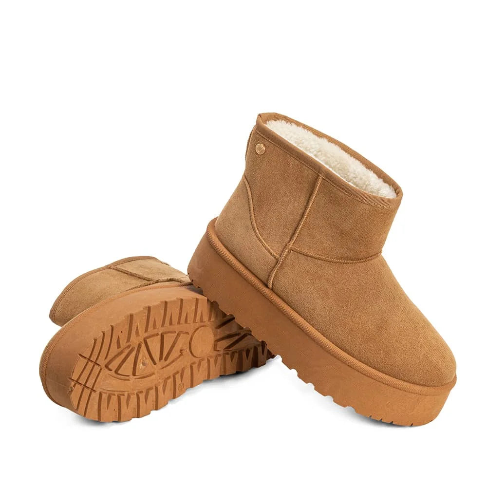 BOTAS DE NIEVE MUJER CAMEL WEIDE LT122