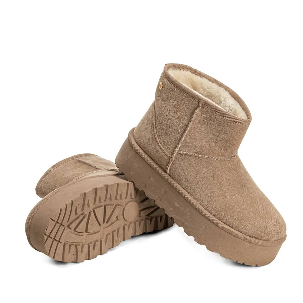 BOTAS DE NIEVE MUJER CAQUI WEIDE LT122