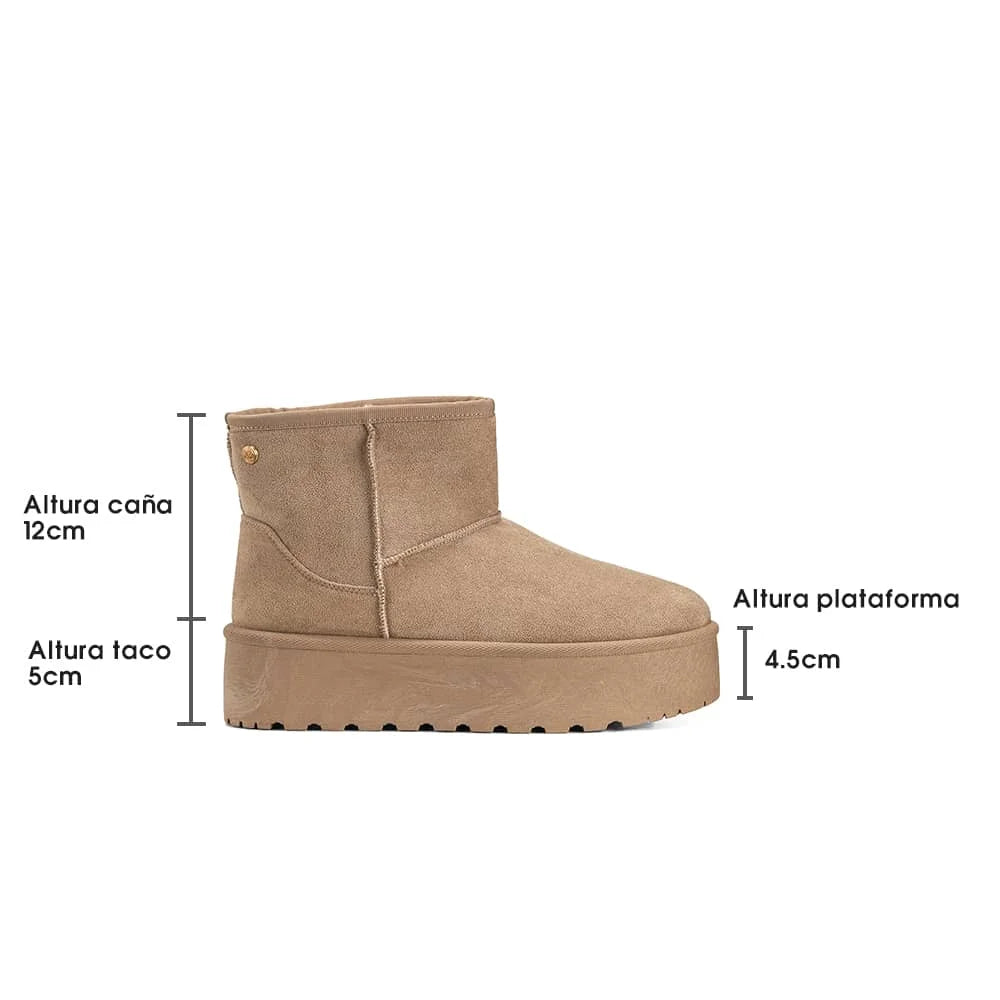 BOTAS DE NIEVE MUJER CAQUI WEIDE LT122