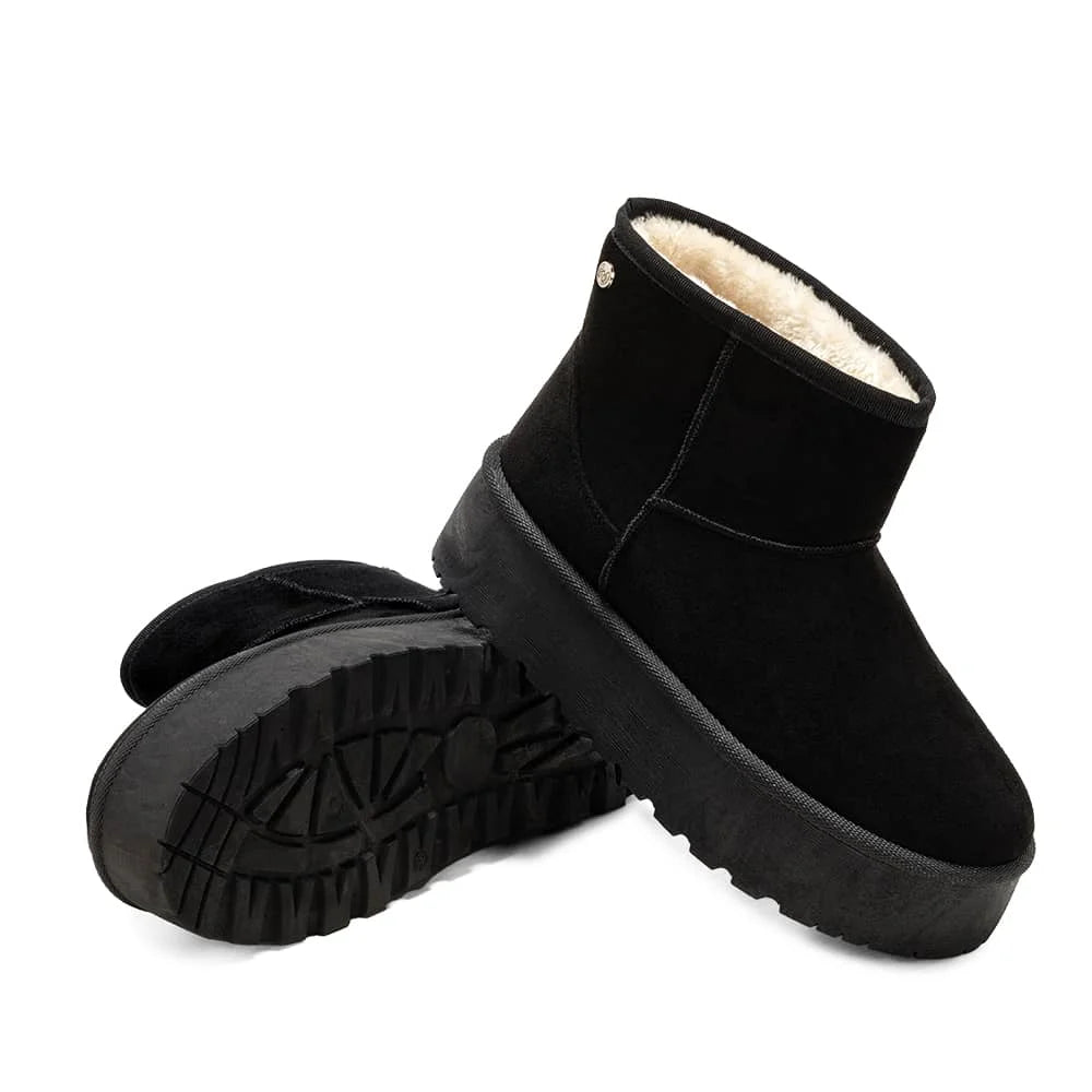 BOTAS DE NIEVE MUJER NEGRO WEIDE LT122