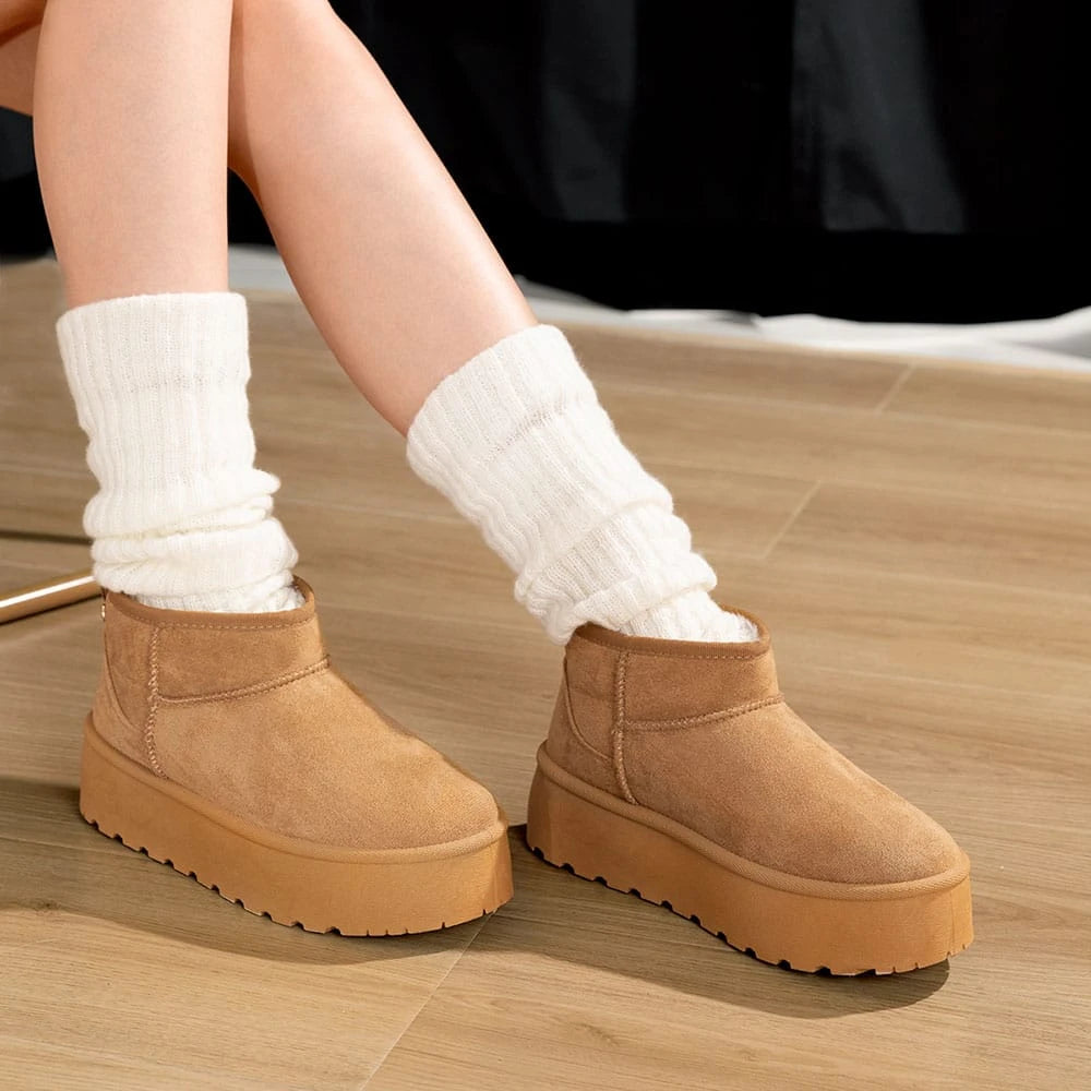BOTAS DE NIEVE MUJER CAMEL LT123