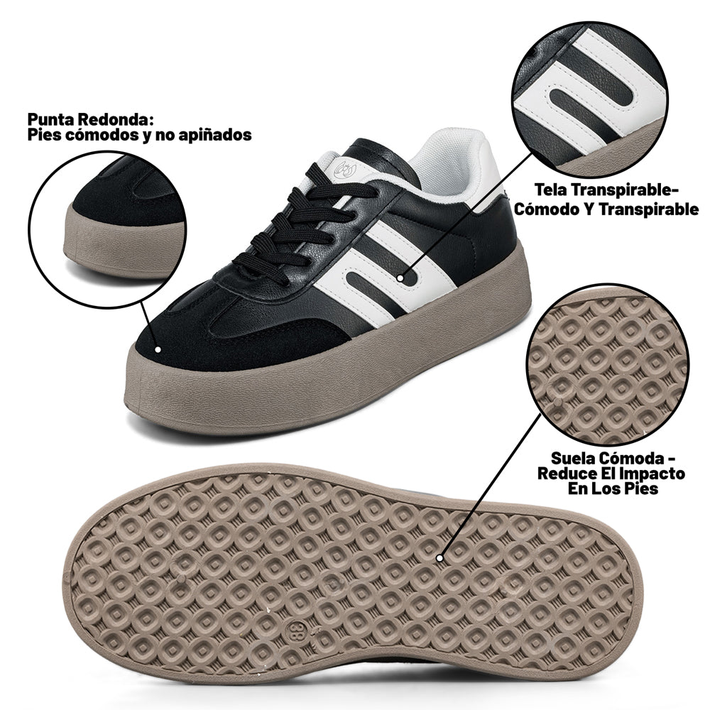 ZAPATILLAS MUJER PLATAFORMA WEIDE LT203