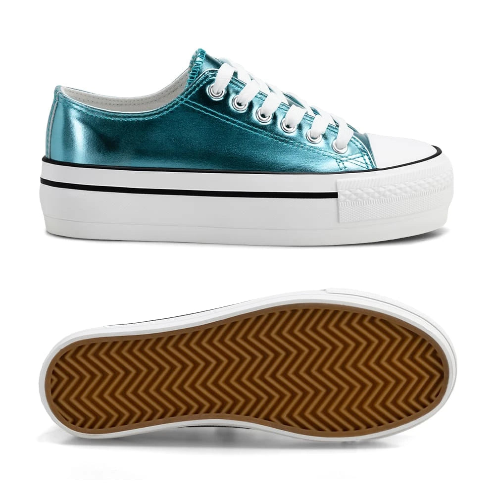 Zapatilla Mujer Aroa Azul Weide