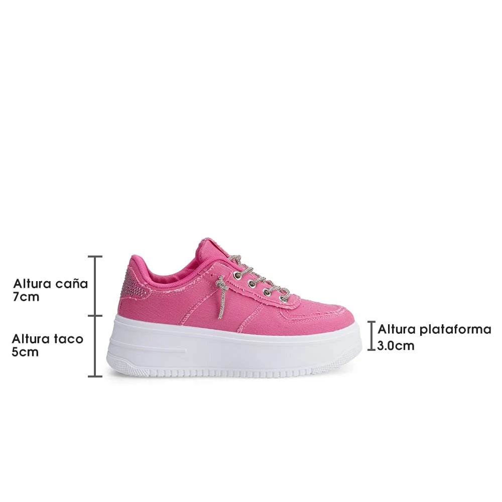 Zapatilla Mujer Griselda Rosado Weide