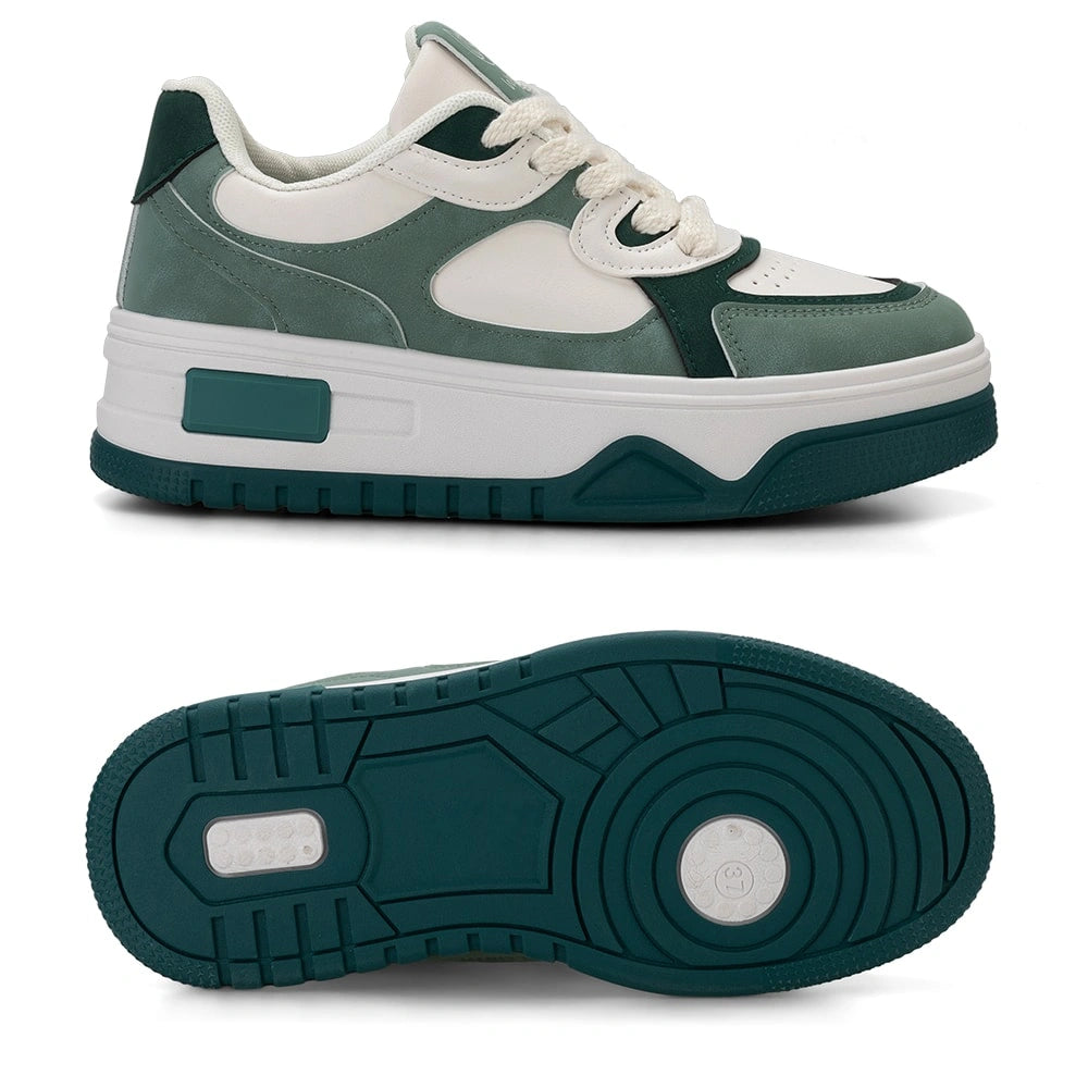 Zapatilla Mujer Ileana Verde Weide