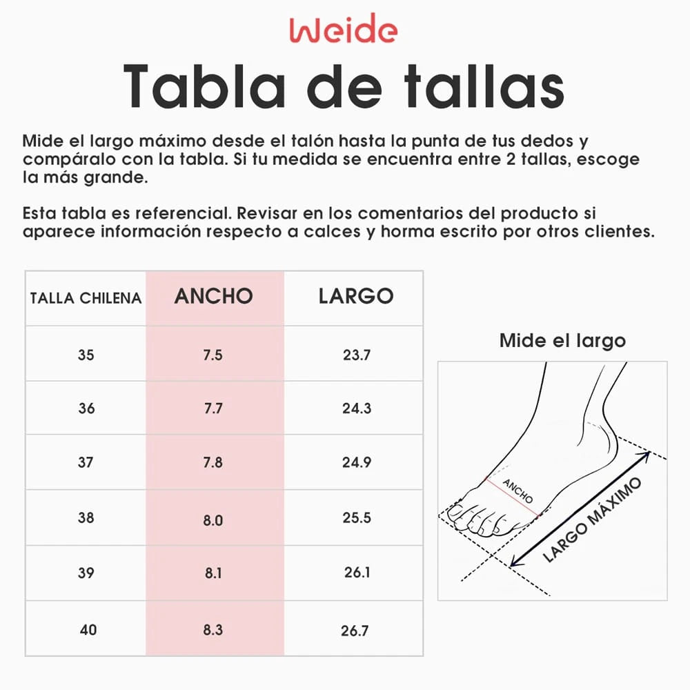 Botin Mujer Ángela Negro Weide