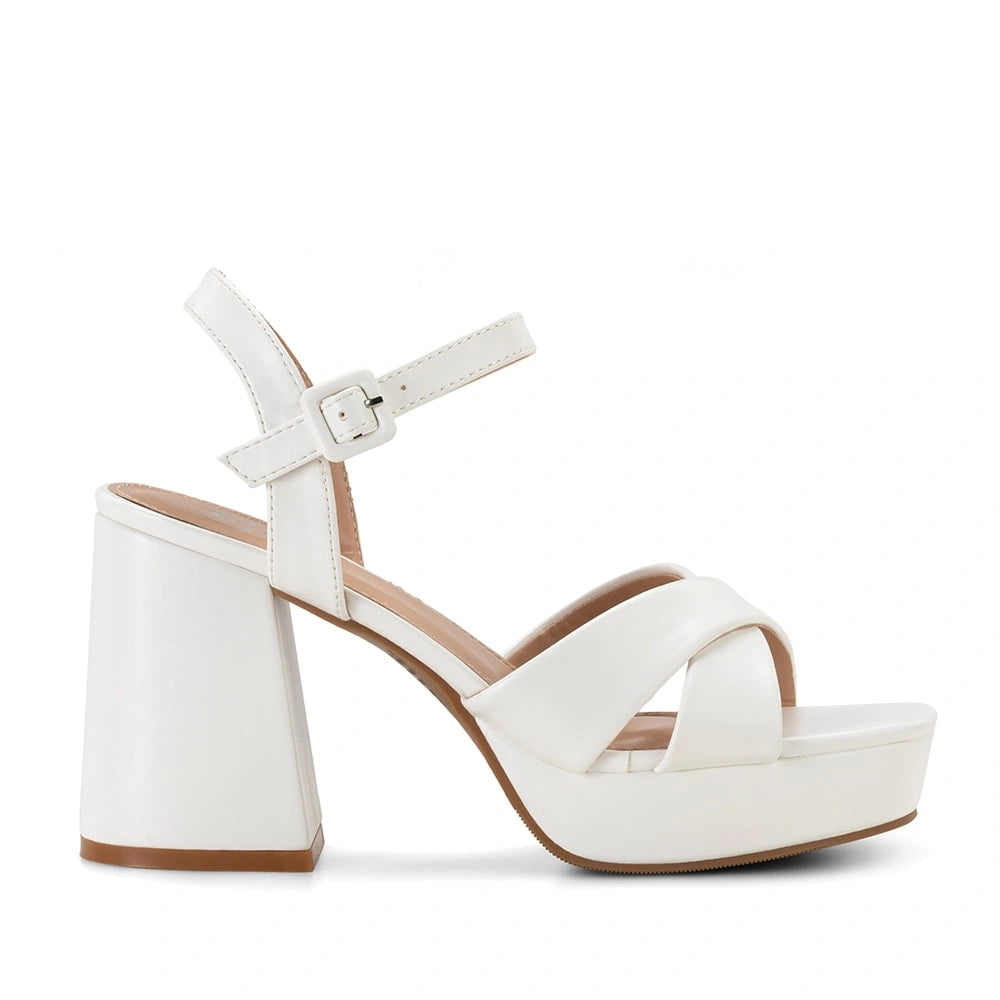 Sandalias Fiesta Mujer Edelmira Blanco Weide