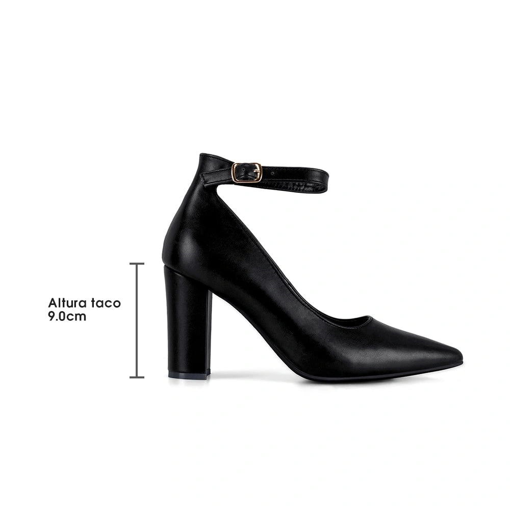 Zapatos Taco Mujer Anastasia Negro Weide