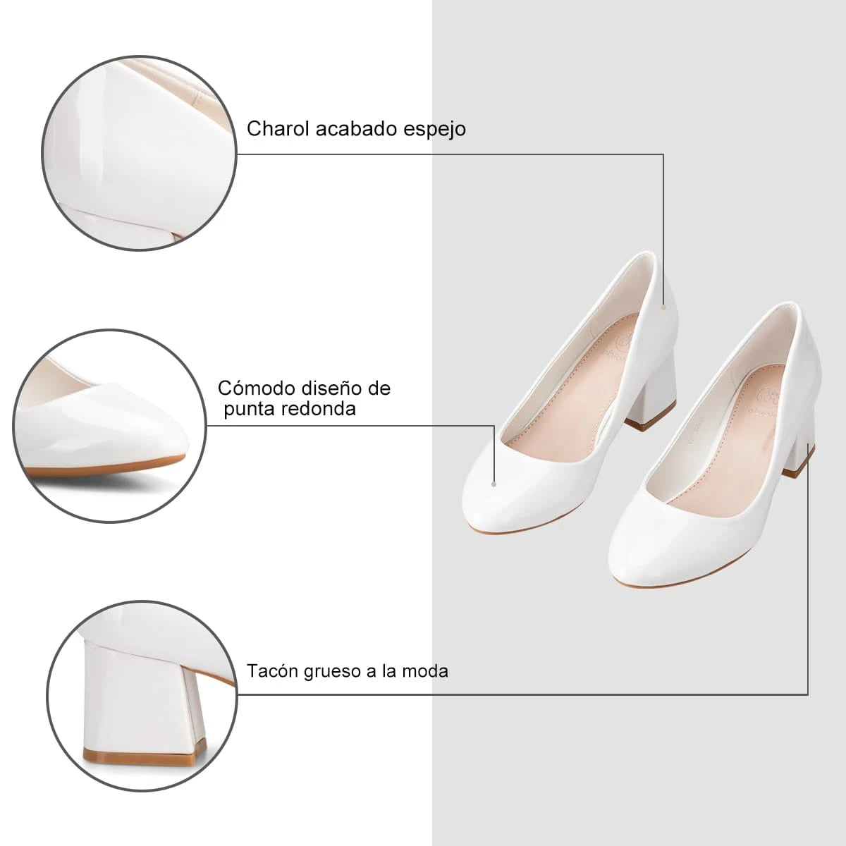 Zapato Mujer Felicia Blanco Weide