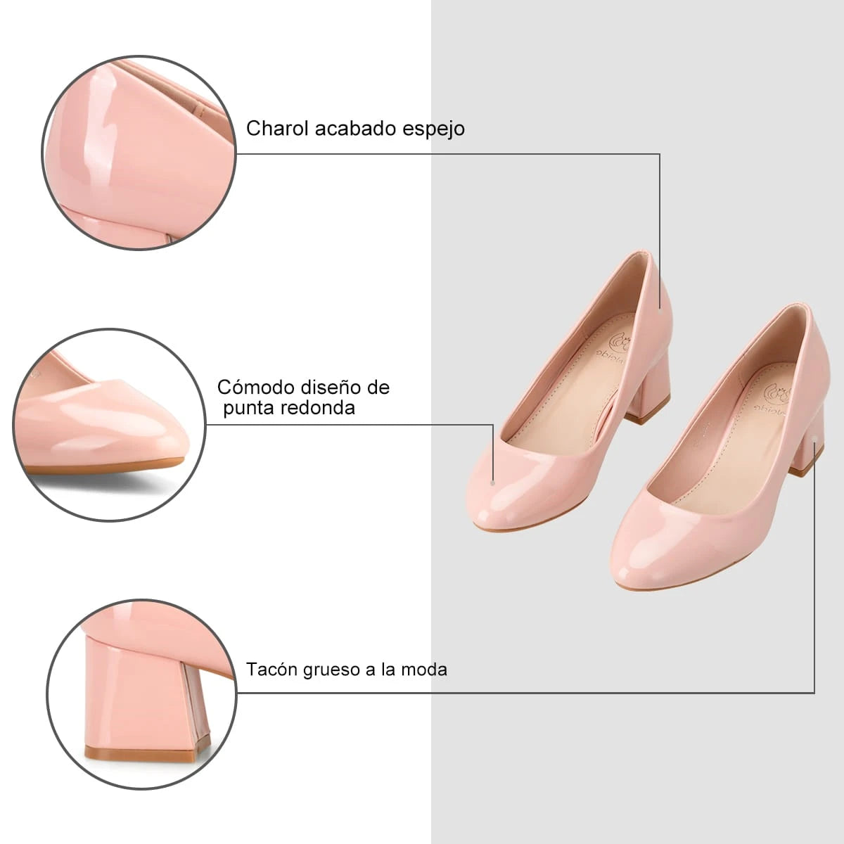 Zapato Mujer Felicia Rosado Weide