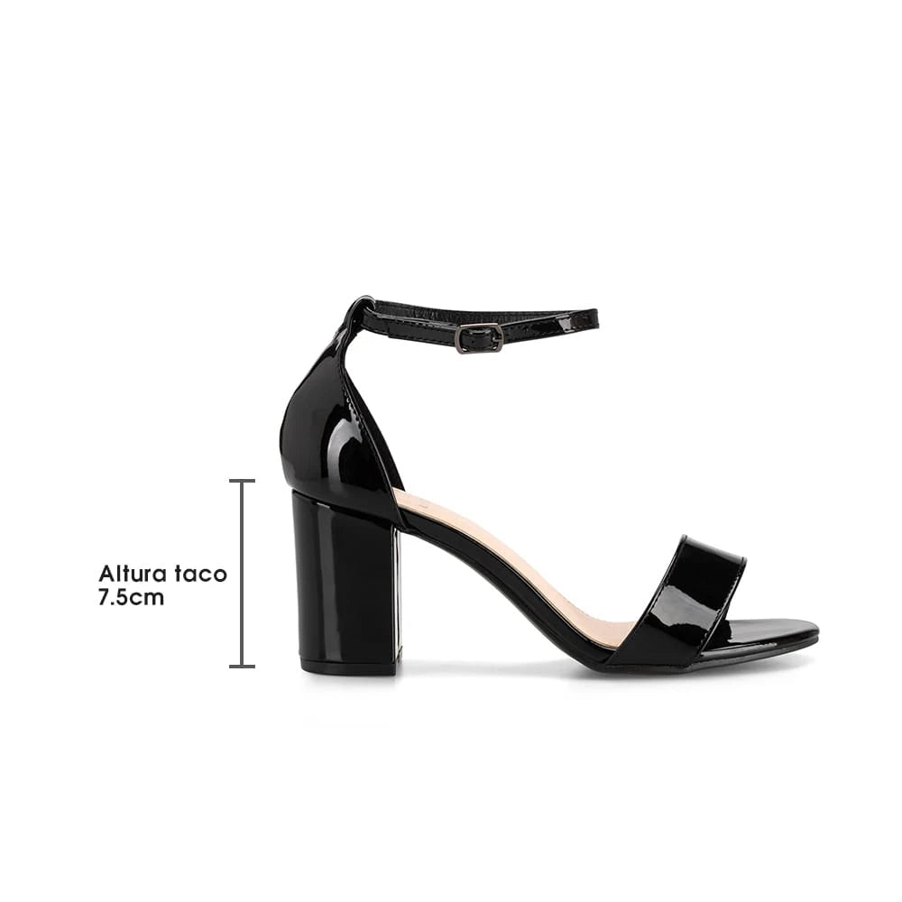 Sandalias Mujer Estela Negro Weide