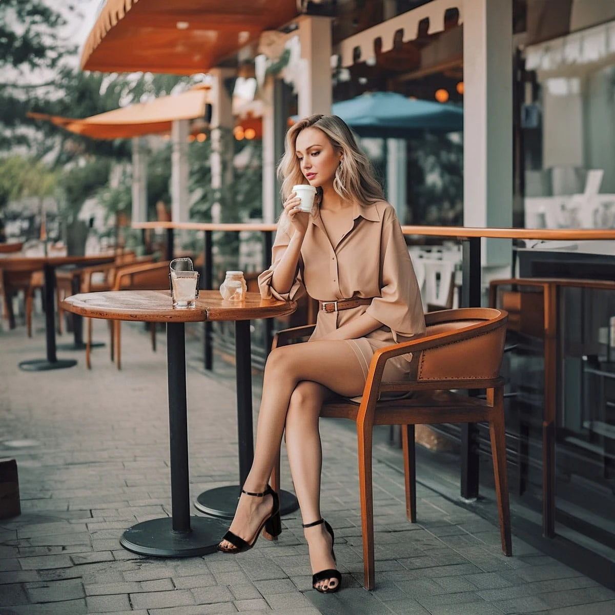 Sandalias Mujer Estela Negro Weide