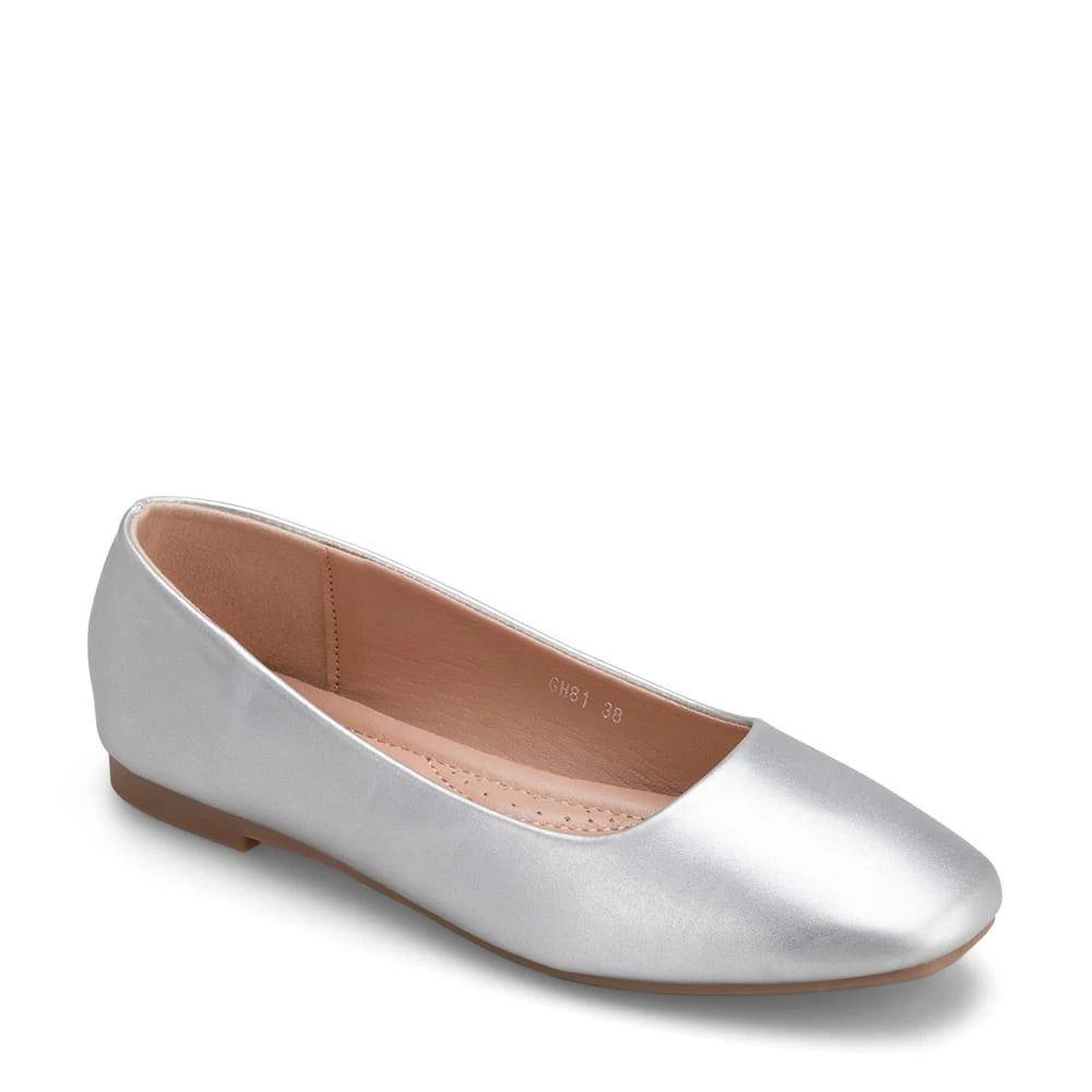 Ballerinas Mujer Fiona Plateado Weide