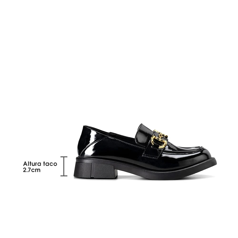 Mocasin Mujer Casalia Negro Weide