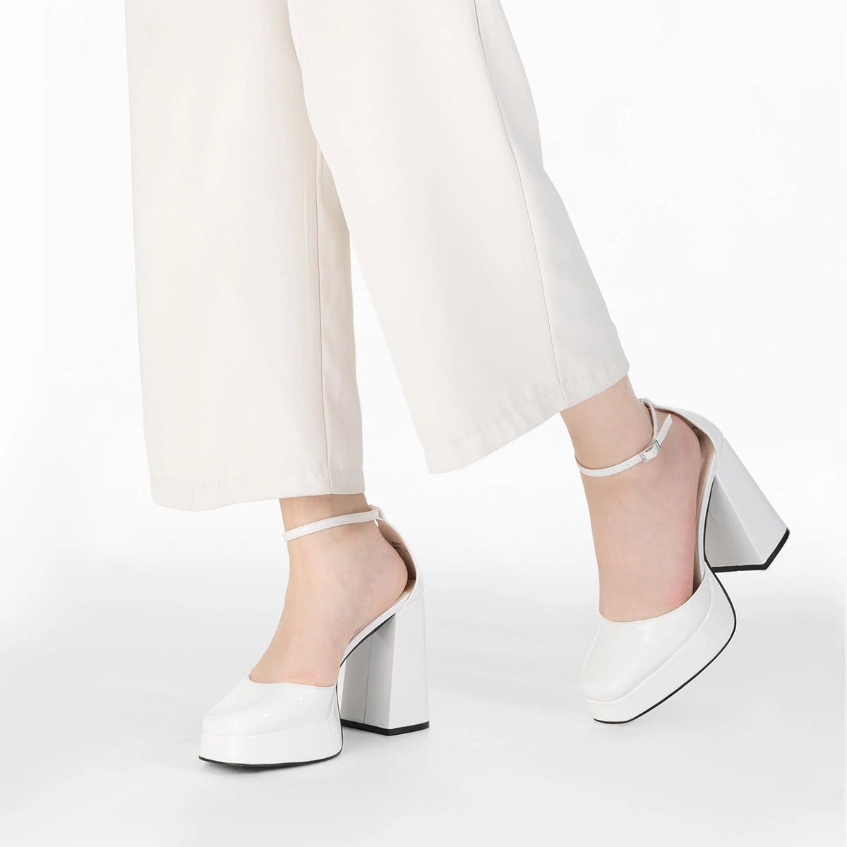 Zapatos Taco Fiesta Mujer Manuela Blanco Weide