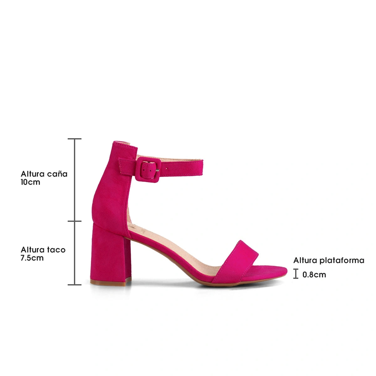 Sandalias Mujer Miriam Durazno Weide