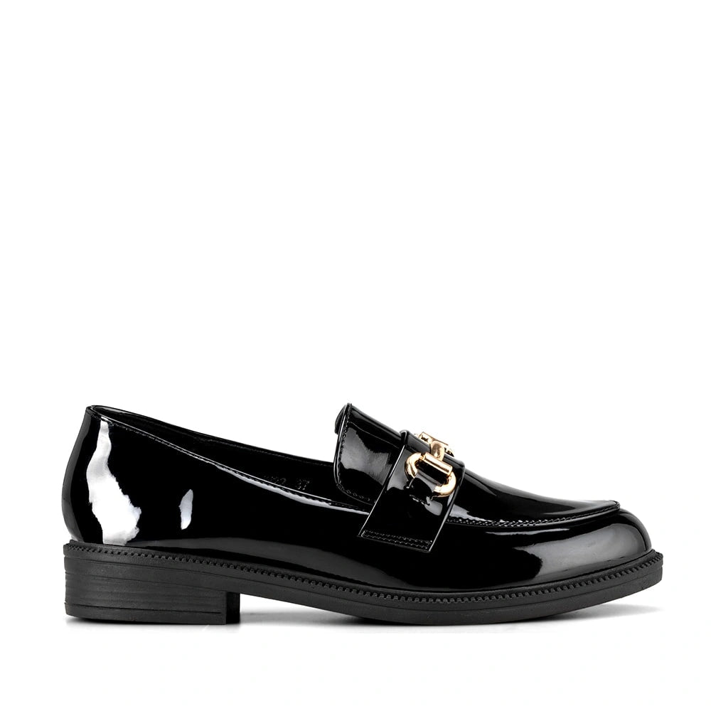 Mocasin Mujer Odette Negro Weide