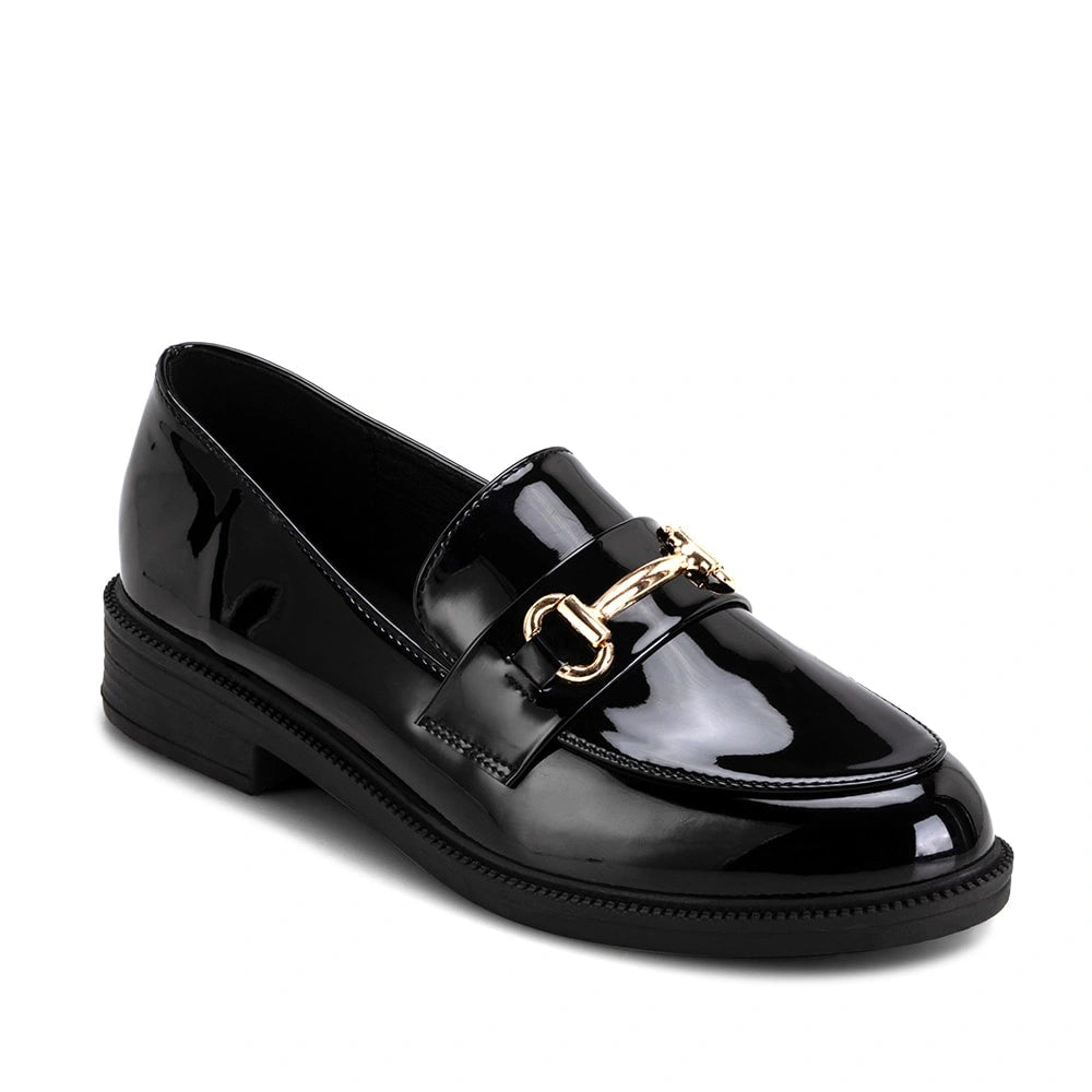 Mocasin Mujer Odette Negro Weide