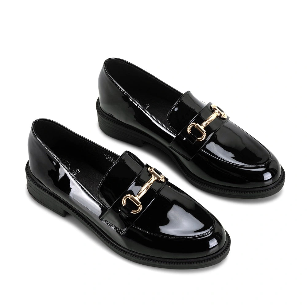 Mocasin Mujer Odette Negro Weide