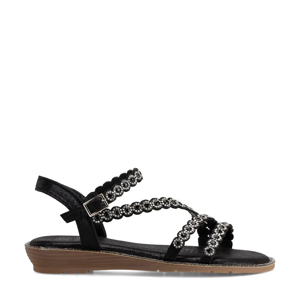 Sandalias Mujer Priscila Negro Weide