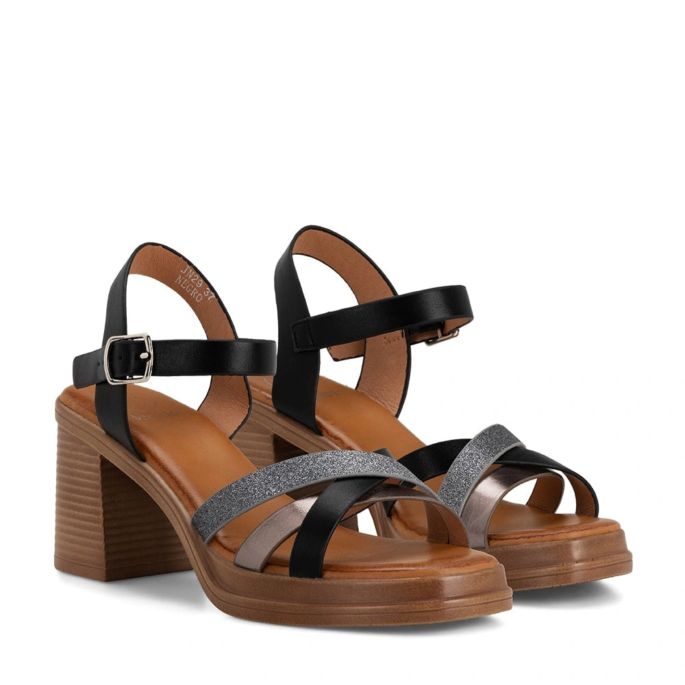 Sandalias Mujer Ramona Negro Weide