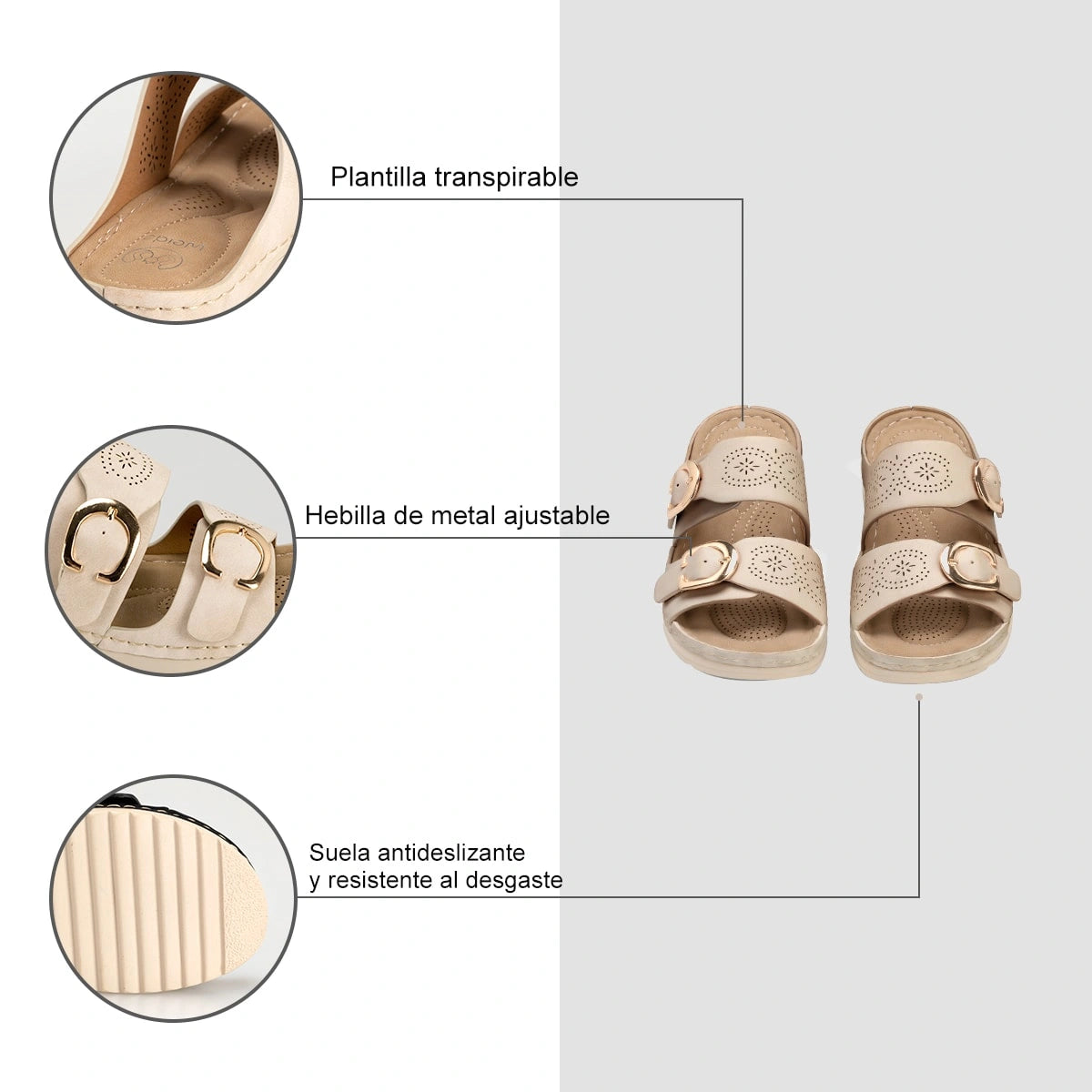 Chala Mujer Rosal铆a Beige Weide