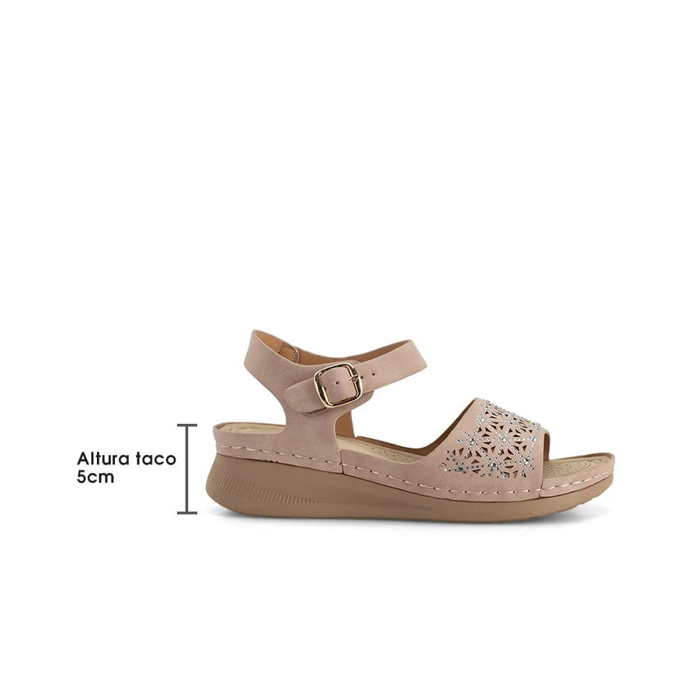 Sandalias Mujer Sancha Rosado Weide