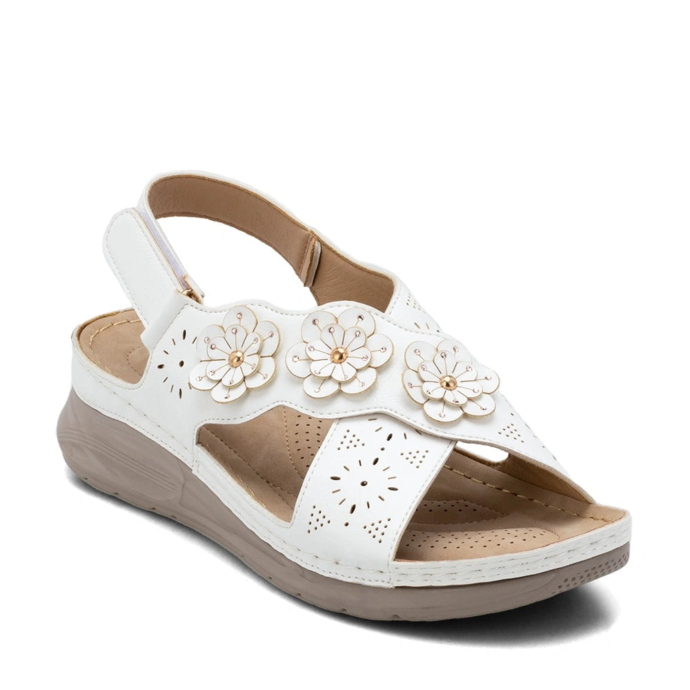 Sandalias Mujer Sandra Blanco Weide