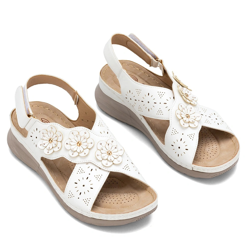 Sandalias Mujer Sandra Blanco Weide