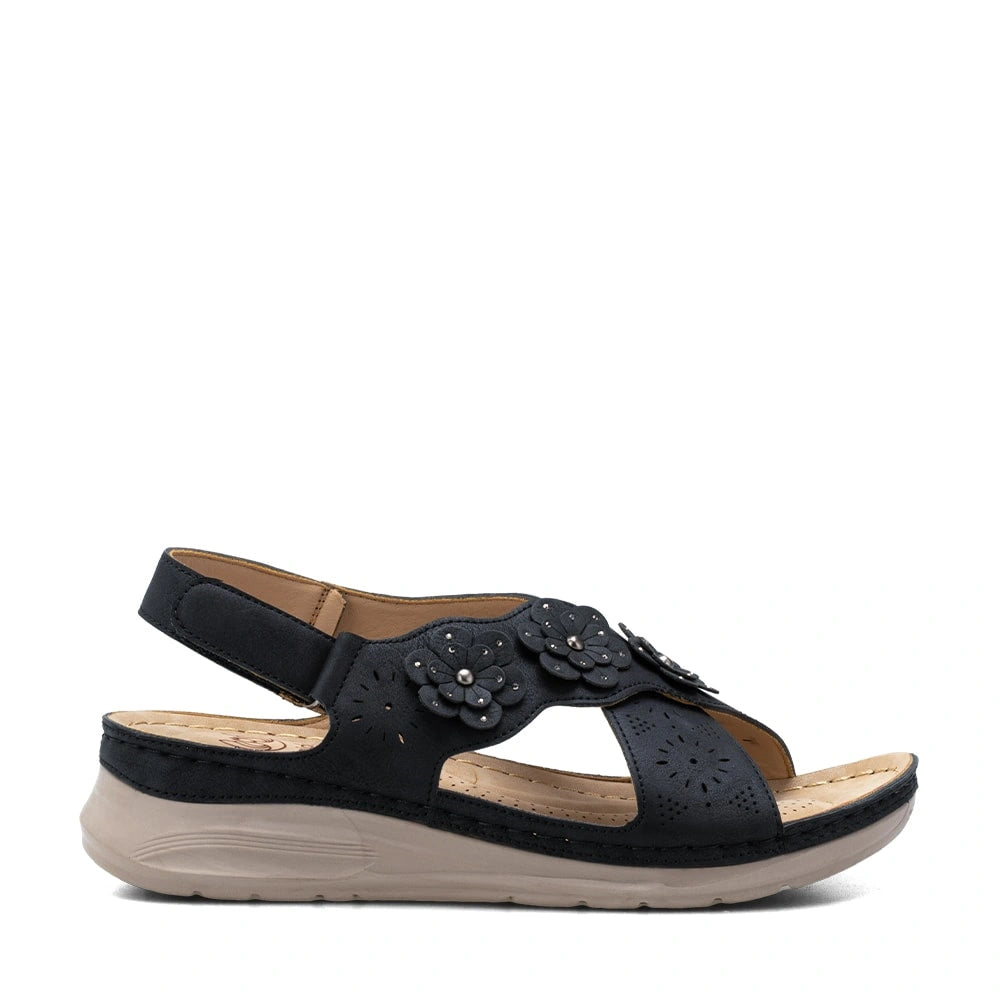 Sandalias Mujer Sandra Negro Weide