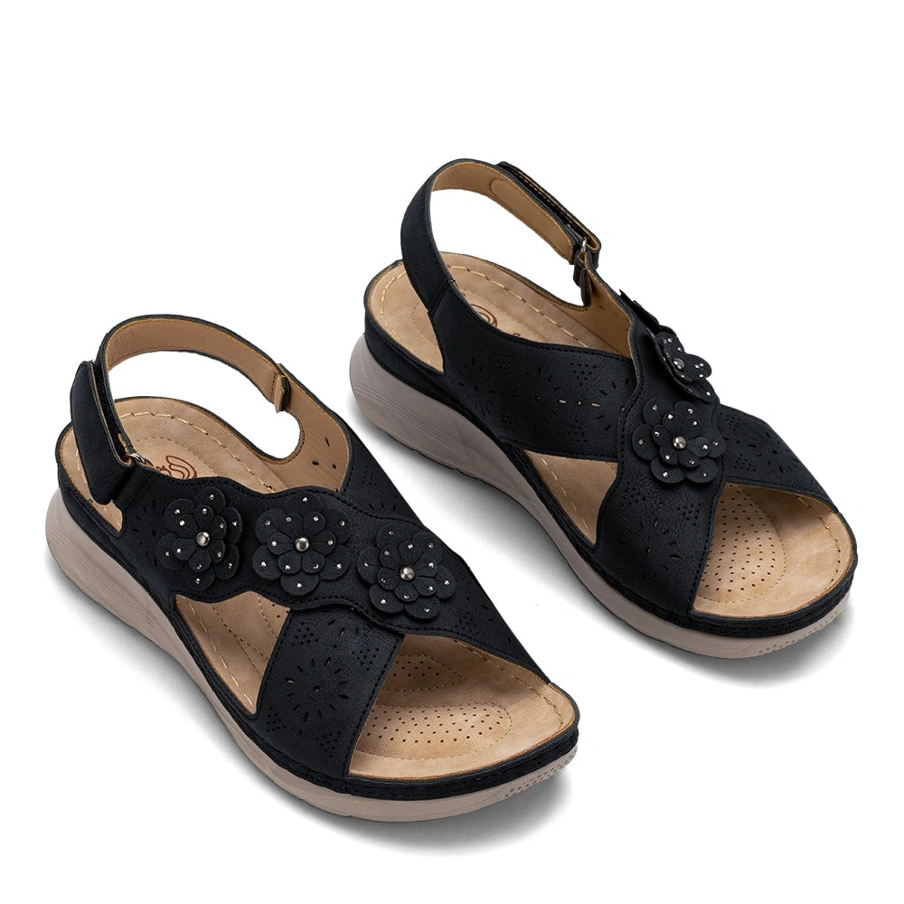 Sandalias Mujer Sandra Negro Weide