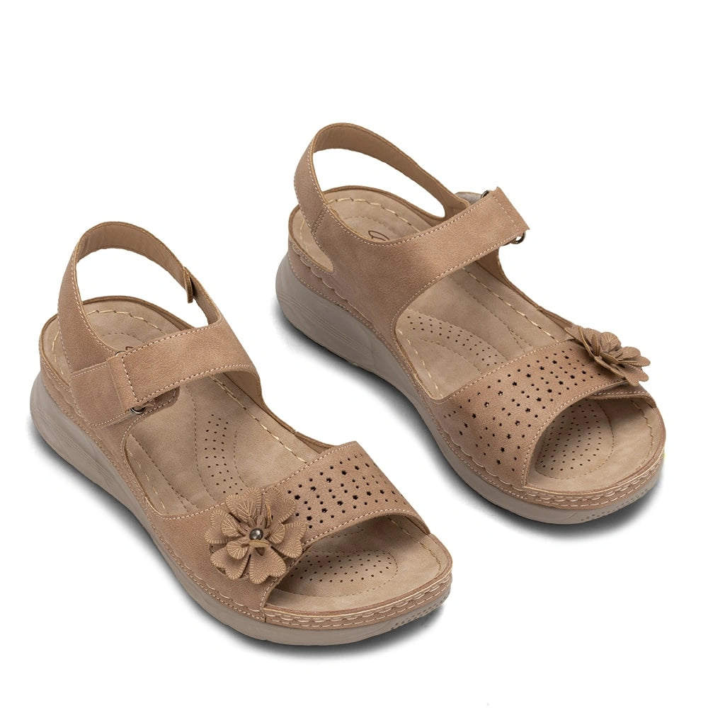 Sandalias Mujer Teresa Caqui Weide