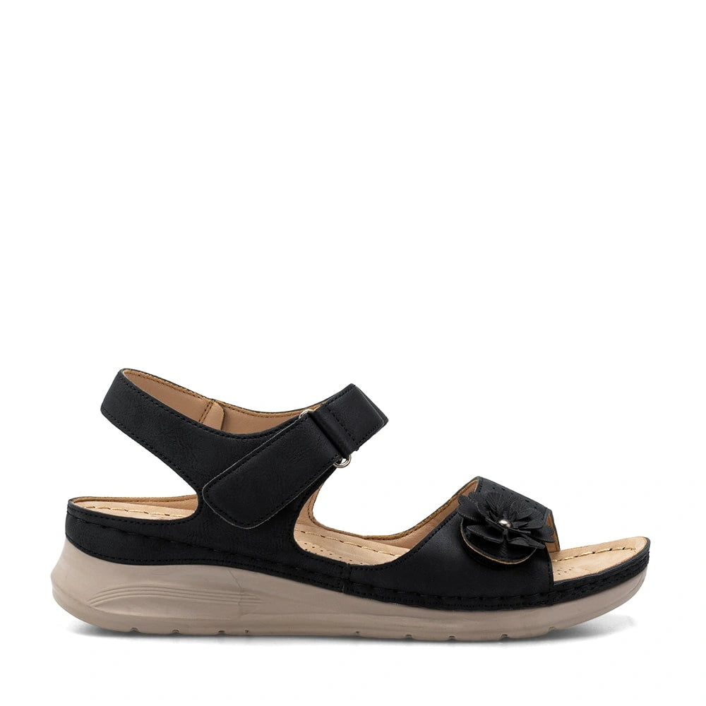 Sandalias Mujer Teresa Negro Weide