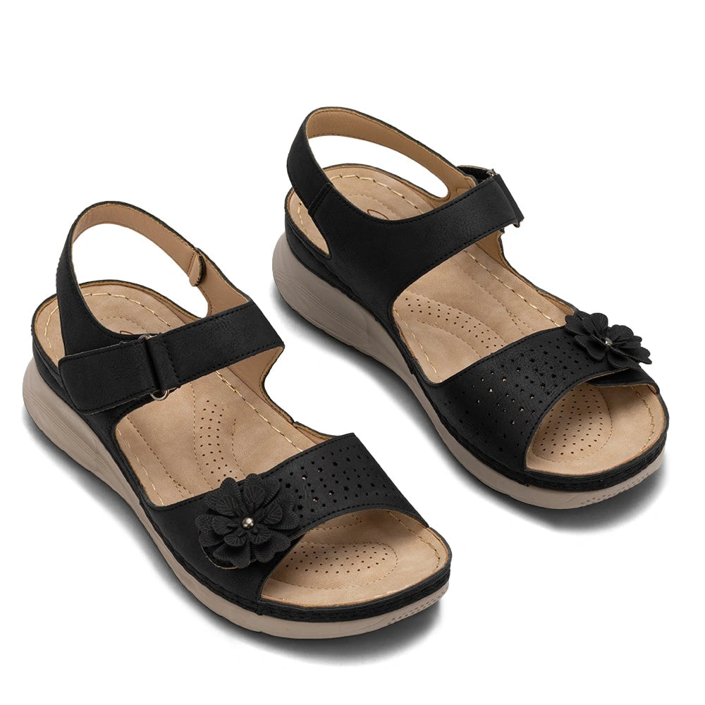 Sandalias Mujer Teresa Negro Weide