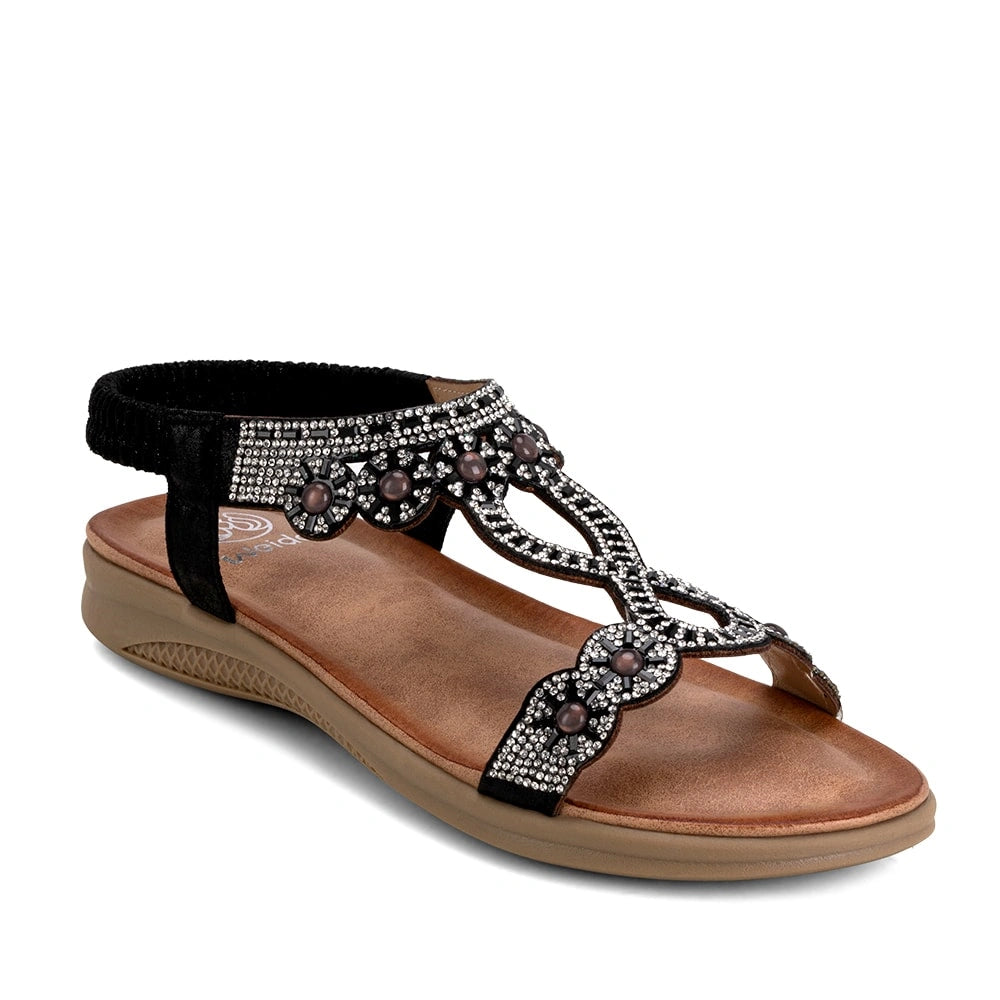 Sandalias Mujer Esperanza Negro Weide