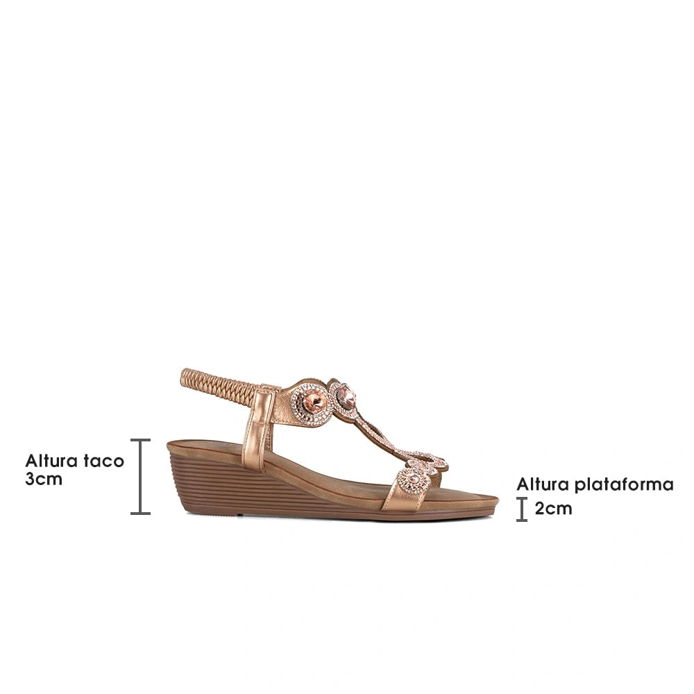Sandalias Mujer Adelina Champan Weide